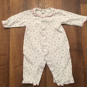 Kissy Kissy rose garden button up 6-9months